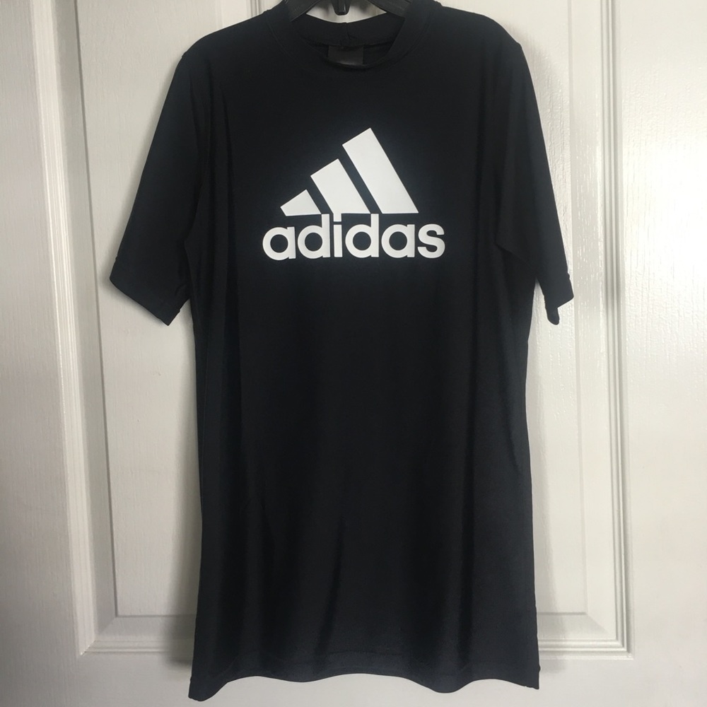 Black Adidas Swim shirt for women’s
